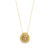 Small Compass Necklace | Bronze