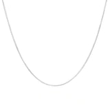 1mm Box Chain | Silver