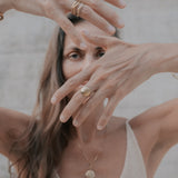 Cocoon Ring | Gold + Diamond