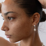 Cocoon Hoop with Pearl
