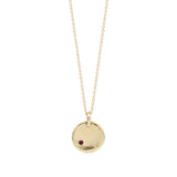 Georgia Necklace | Gold + Birthstone