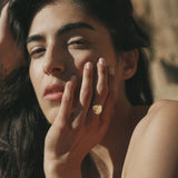 Georgia Initial Ring | Gold