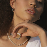 Sorella Hoops | Silver