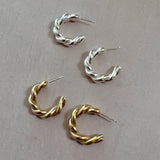 Sorella Hoops | Silver
