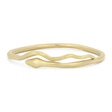 River Snake Bangle | Bronze