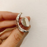 Equinox Ring | Silver + Diamond