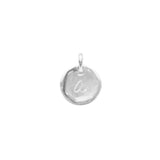 Georgia Initial Charm | Silver