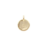 Georgia Initial Charm | Gold