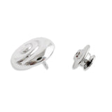 Small Compass Pin | Silver