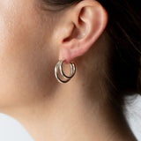Tidal Hoops | Silver