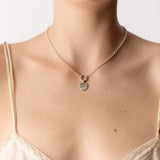 Georgia Charm | Silver + Diamond