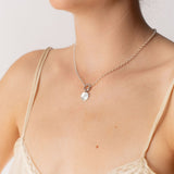 Georgia Charm | Silver + Diamond
