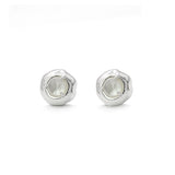 Keeper Studs | Silver + Mother of Pearl