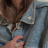 Small Compass Pin | Bronze