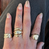 Aria Ring | Gold + Diamond