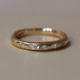 One of One | Marquise Diamond Half Eternity Ring