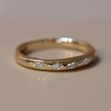 One of One | Marquise Diamond Half Eternity Ring