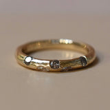 One of One | Mixed Diamond Half Eternity Ring