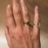 One of One | Emerald Crown Ring