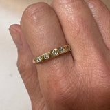 One of One | Diamond Half Eternity Ring