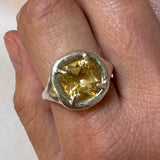 One of One | Honey Citrine Ring