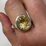 One of One | Golden Citrine Ring