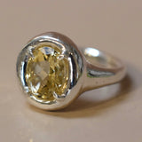 One of One | Golden Citrine Ring