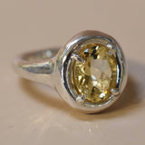 One of One | Golden Citrine Ring