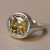 One of One | Honey Citrine Ring