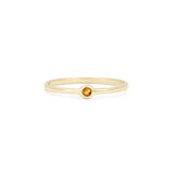 Birthstone Talisman Ring | Gold + Citrine