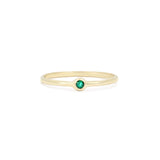 Birthstone Talisman Ring | Gold + Emerald