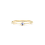 Birthstone Talisman Ring | Gold + Tanzanite