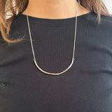 Arc Necklace | Silver