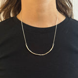 Arc Necklace | Silver