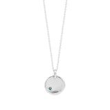 Georgia Necklace | Silver + Birthstone