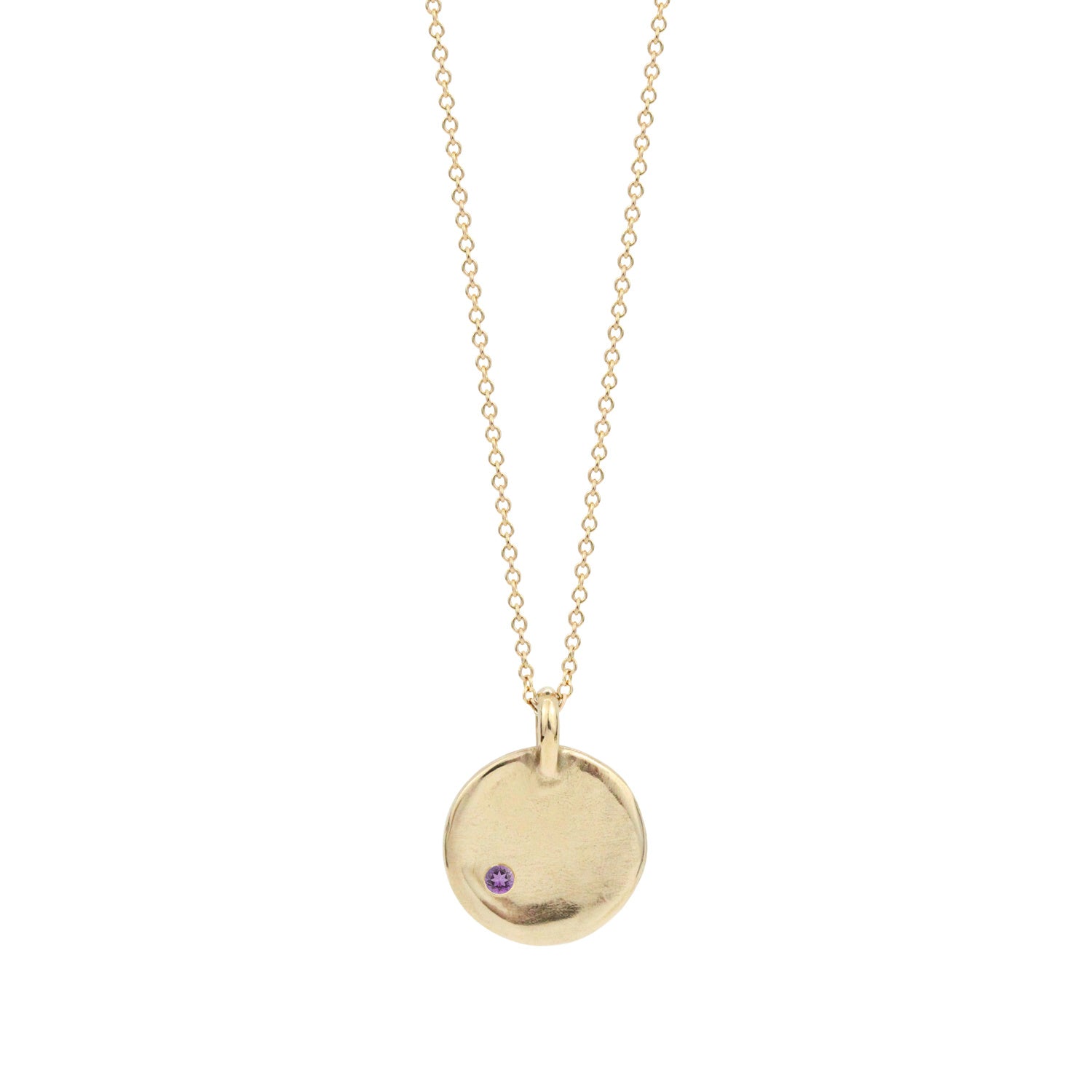 Georgia Necklace | Gold + Birthstone