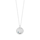 Georgia Necklace | Silver + Birthstone