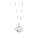 Georgia Necklace | Silver + Birthstone