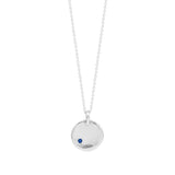 Georgia Necklace | Silver + Birthstone