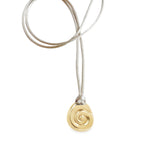 Large Compass Necklace | Gold