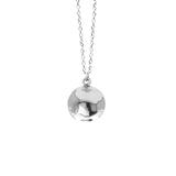 Lune Pendant Necklace | Silver