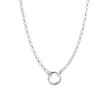 Charm Clasp + Chain | Silver