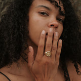 Compass Ring | Gold