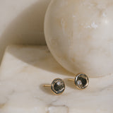 Margherita Studs | Gold + Diamond