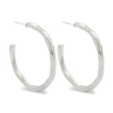 Arroyo Hoops | Silver