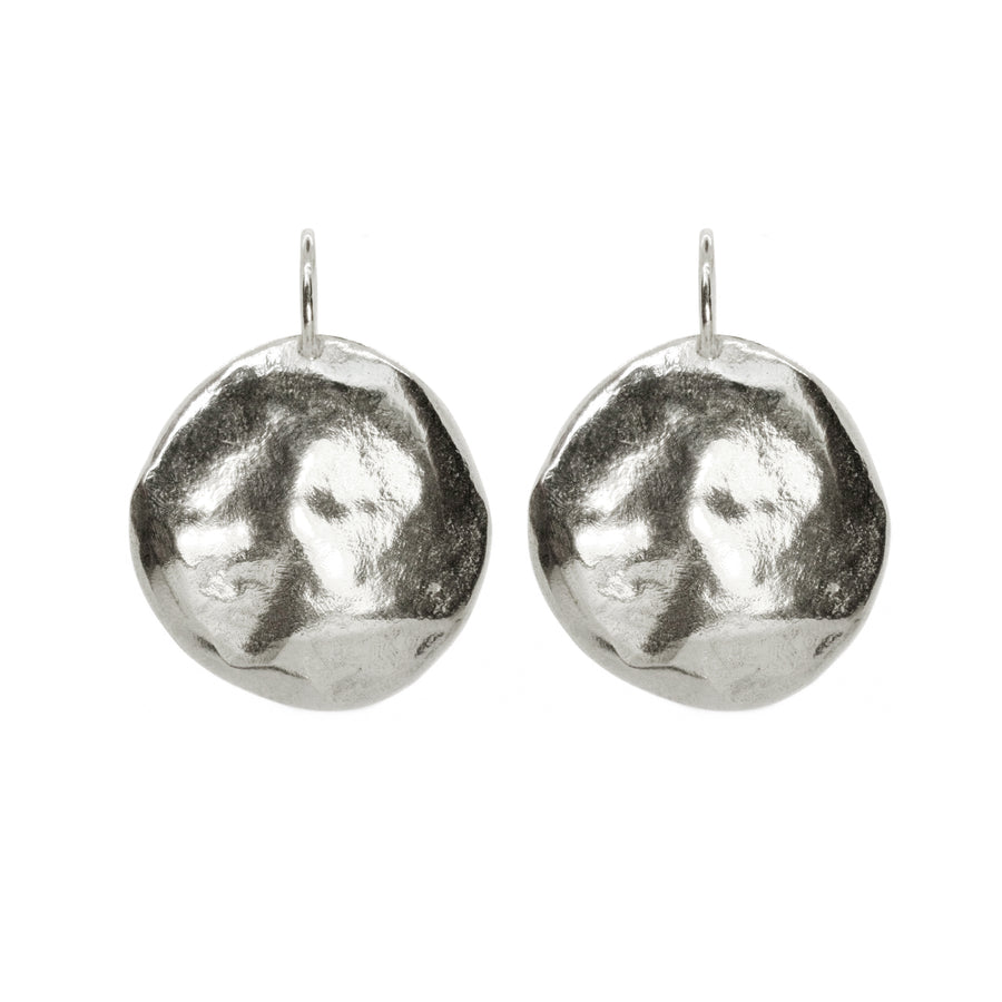 Terra Hook Earrings | Silver