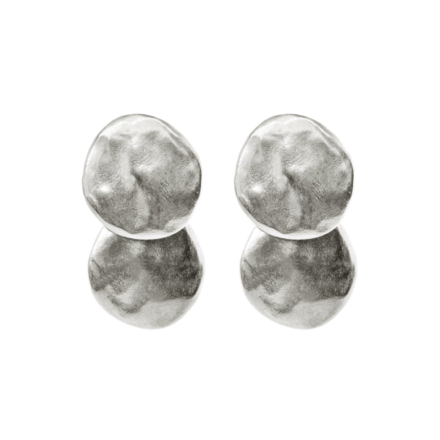 Terra Drop Earrings | Silver