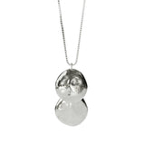 Terra Drop Necklace | Silver