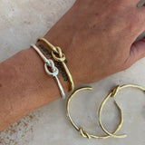 Nodo Cuff | Silver