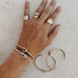 Nodo Cuff | Silver